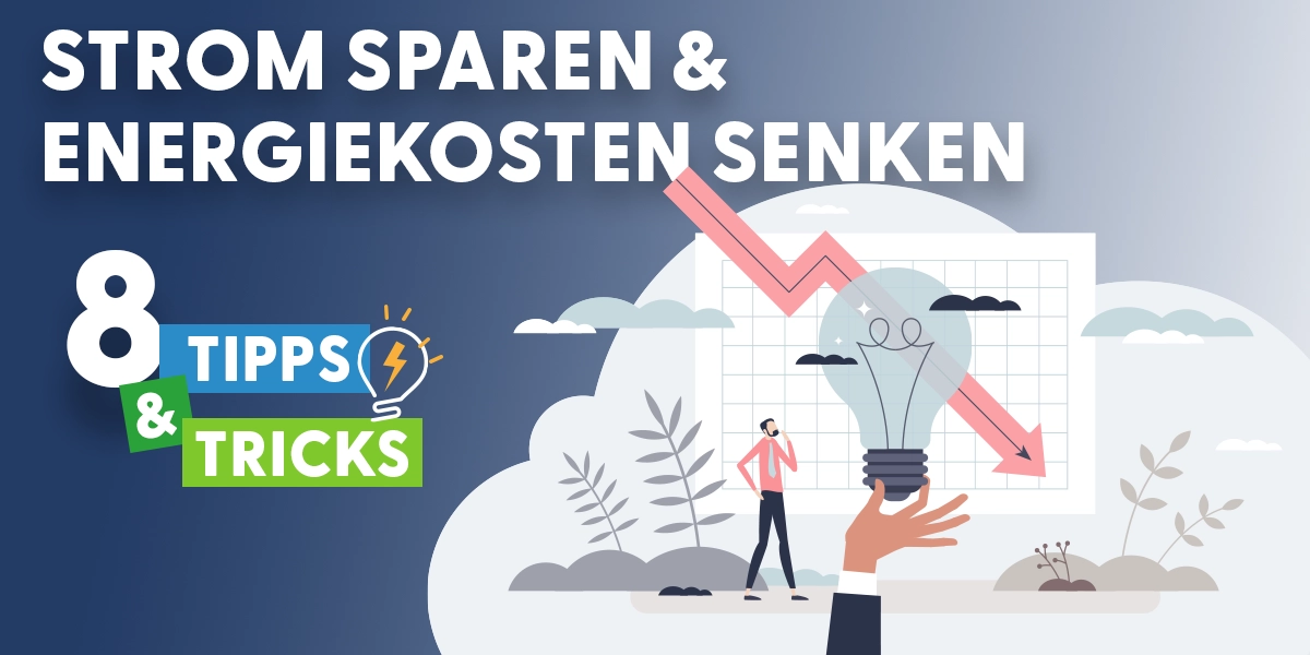 Strom sparen Banner Strom sparen Banner