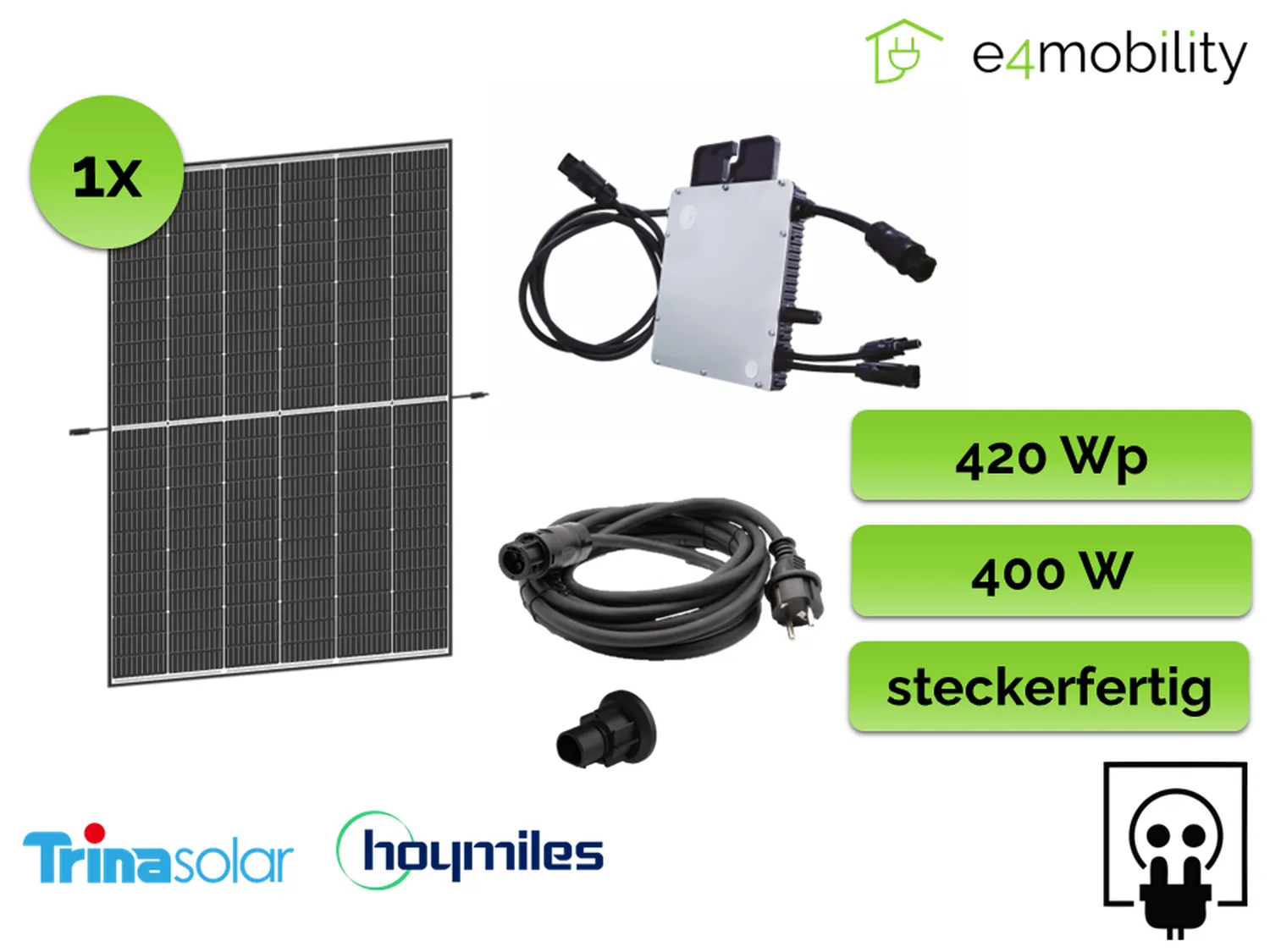 Balkonkraftwerk Home 400 W | 10073