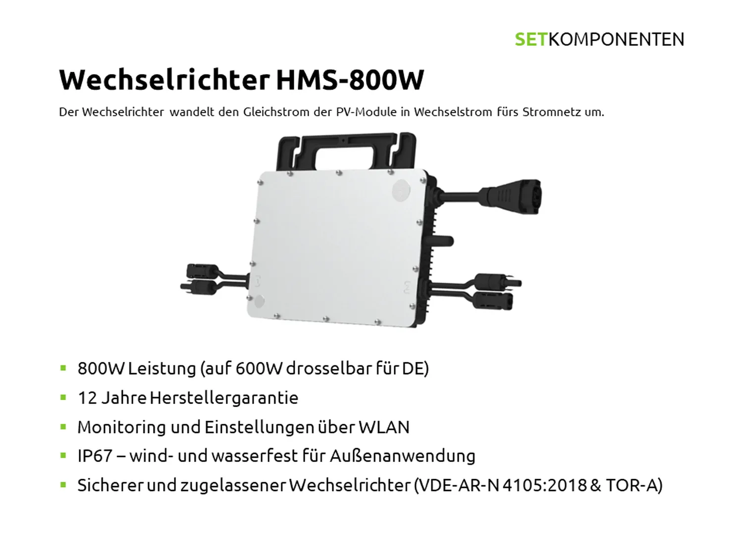 Speicher Balkonkraftwerk Pro 2,4 kWh Set