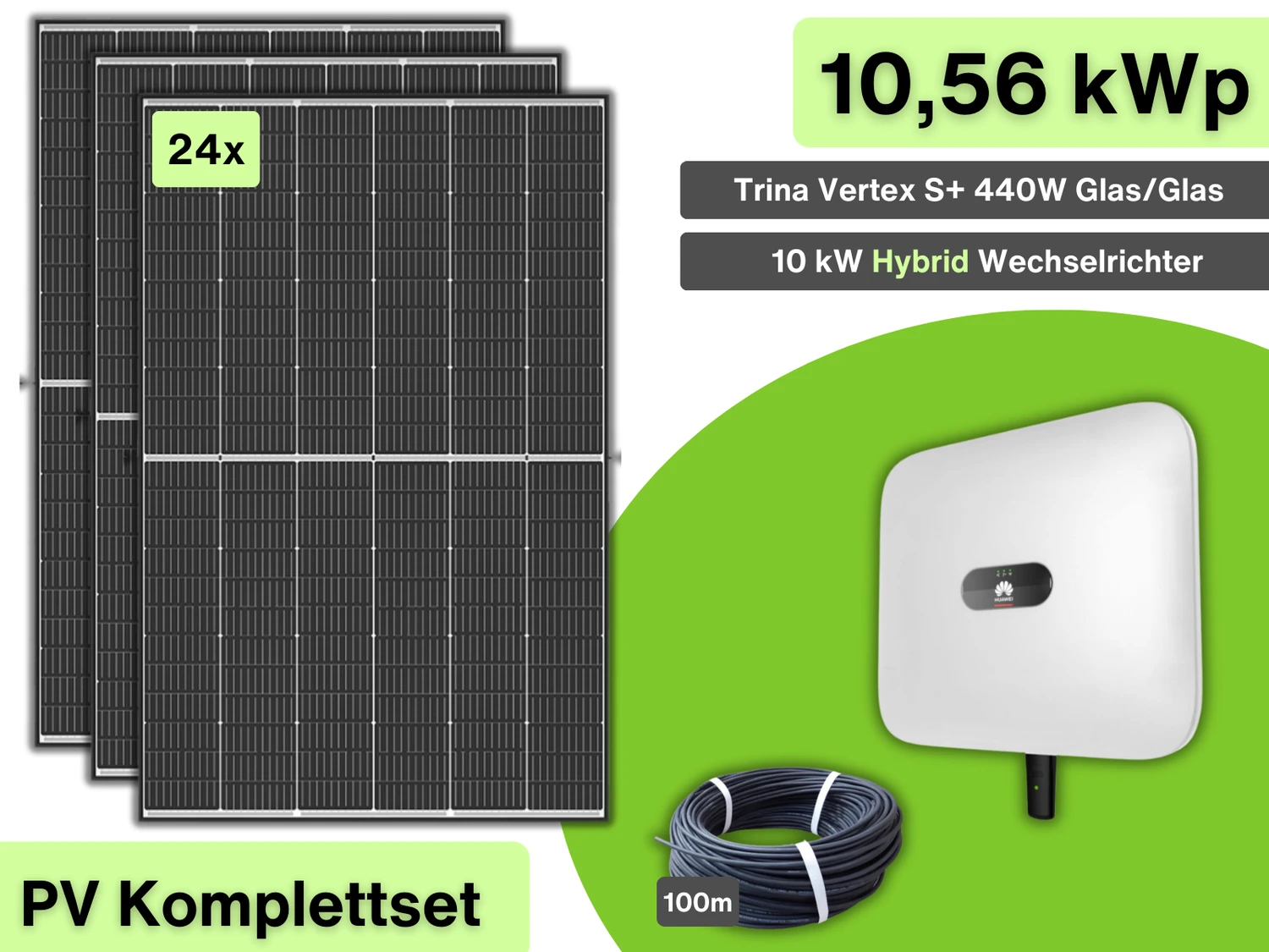 PV-Anlage Komplettpaket 10 kW