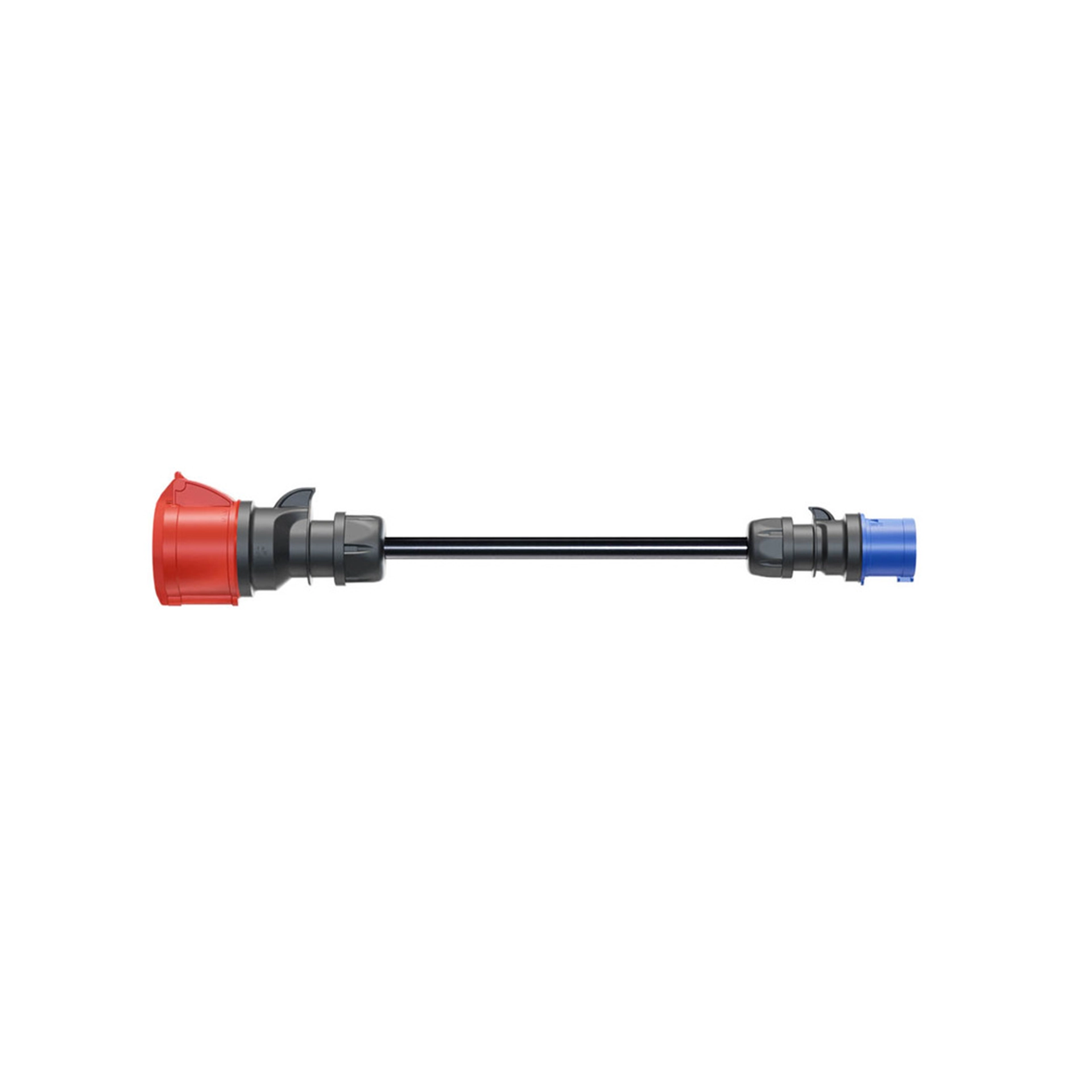 Adapter 11 kW go-e Gemini flex auf CEE 16 A blau