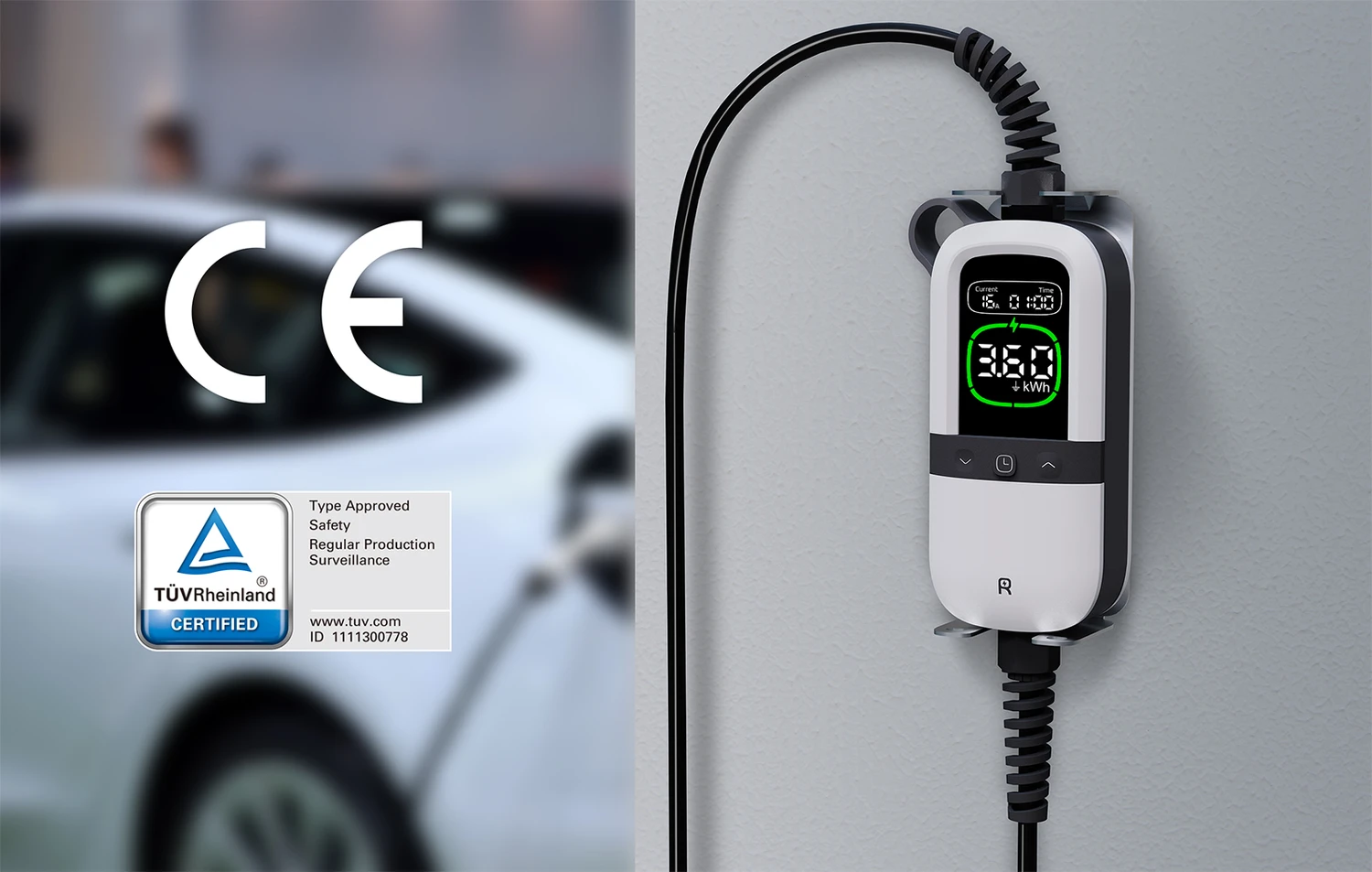 Mobiles Ladekabel - 3,6kW