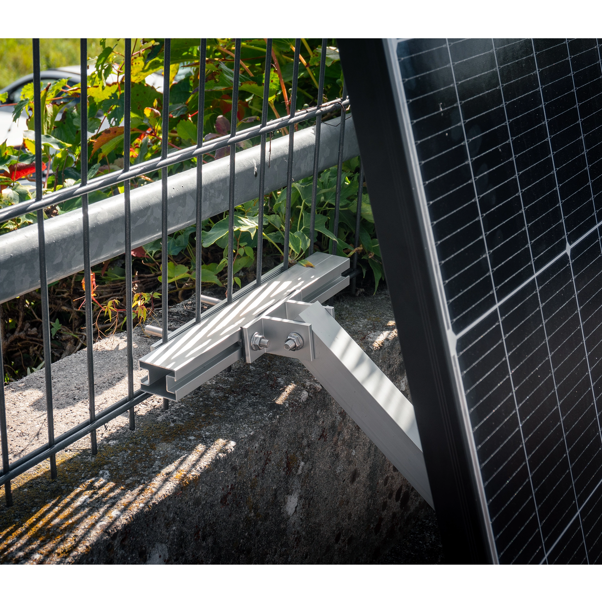 Balkon PV Montageset neigbar Balkon PV Montageset neigbar